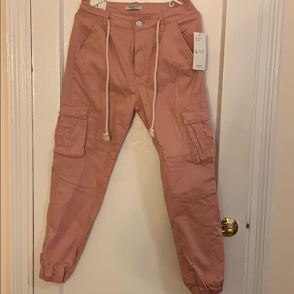 Pink American Bazi Jogger pants